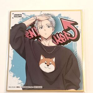 WIND BREAKER 梅宮一 ウィンブレ ABEMA 渋谷DISP ストリートバージョン 色紙 インスタントフォトフィルム