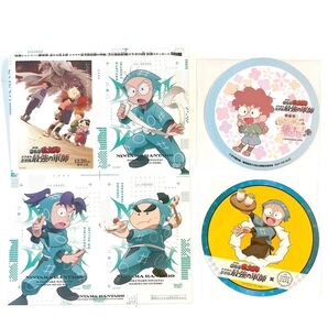 忍たま乱太郎 猪名寺乱太郎 アニメイトカフェ タワーレコードカフェ コースター 最強ジャンプ 付録 ステッカー 乱きりしん