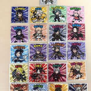 【ロッテ】刀剣乱舞マン&刀剣乱舞マン2 ビックリマン(コラボ)コンプリートセット