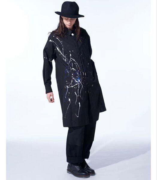 S'YTE Yohji Yamamoto サイト ヨウジヤマモト ロング シャツ ペイント