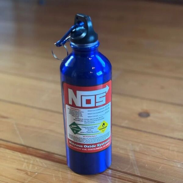 NOS ニトロ タンク 軽量アルミボトル 水筒