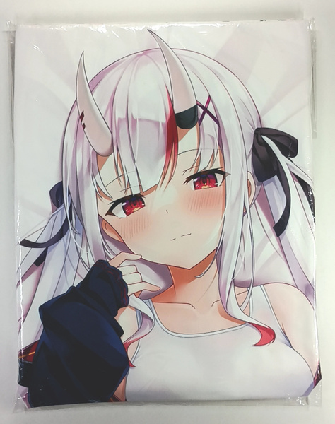 Frost@moon しも ホロライブ 百鬼あやめ 白スク抱き枕カバー / バーチャルYouTuber VTuber A&Jライクトロン 正規品 新品未開封 送料無料