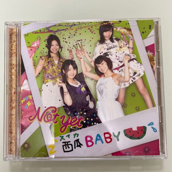 西瓜BABY(Type C) CD&DVD Not yet 大島優子 横山由依他