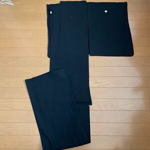 夏用喪服 和服 絽 紋付