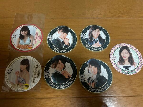 AKB48とHKT48のコースター7枚