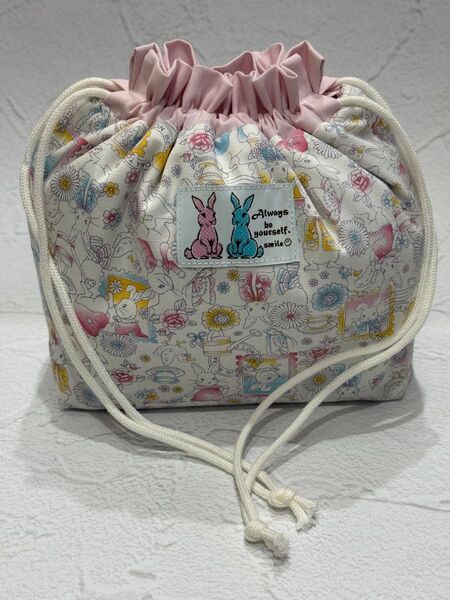1478 保冷生地お弁当袋 ハンドメイド