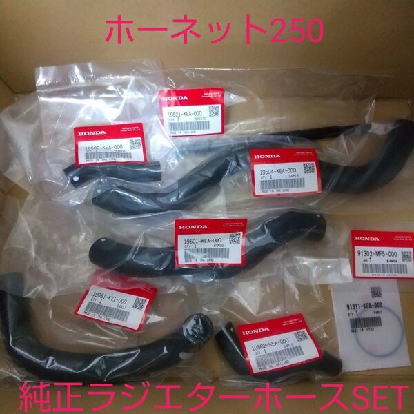 ホーネット MC31 ラジエターホース ウォーターホース ホーネット250 HORNET 純正 新品