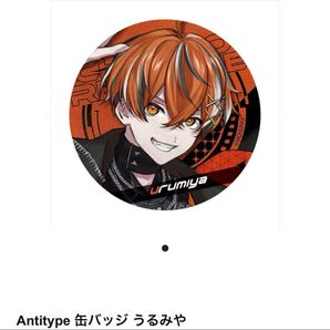 【新品未開封品】クロノヴァ Antitype うるみや 缶バッジ 2個