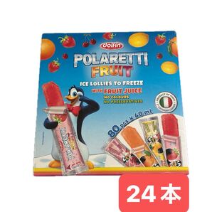 ポラレッティ コストコ アイスキャンディー 24本 アイスクリーム かき氷 オレンジ レモン サワーチェリー ストロベリー