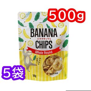 バナナチップ 100g ×5袋 フィリピン産 バナナチップス ココナッツオイル お菓子 おつまみ ドライフルーツ クーポン活用