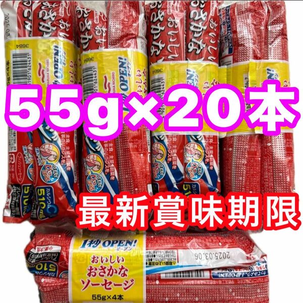 フィッシュソーセージ おさかなソーセージ お魚ソーセージ 大きいサイズ 20本まとめ売り おつまみ おかず 食品詰め合わせ おやつ