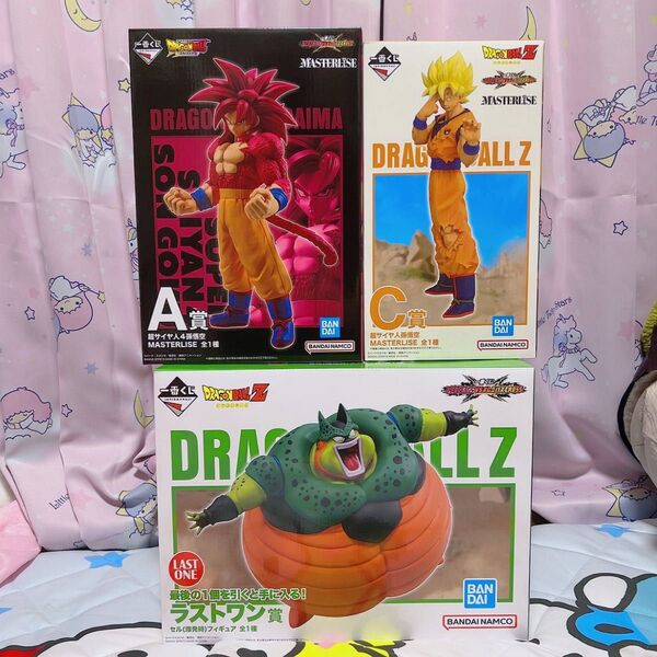 新品未開封 一番くじ ドラゴンボール VSオムニバスCROSS A賞とC賞とラストワン賞セット フィギュア