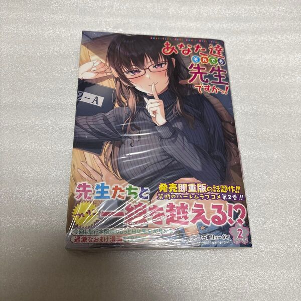 あなた達それでも先生ですかっ! 2 (ヤングジャンプコミックス) 石坂リューダイ/著 未読品 シュリンク付き