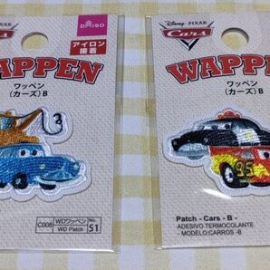 カーズ ワッペン 2枚セット