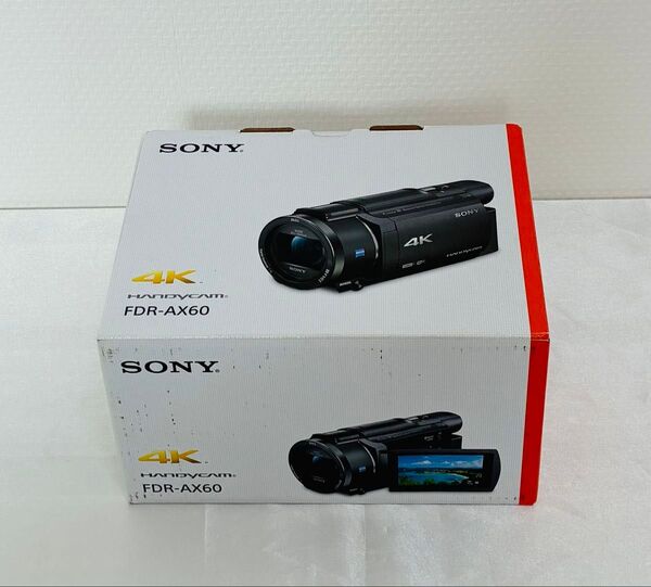 SONY ソニー ビデオカメラ ハンディカム FDR-AX60 Handycam 4K ブラック デジタルビデオカメラ