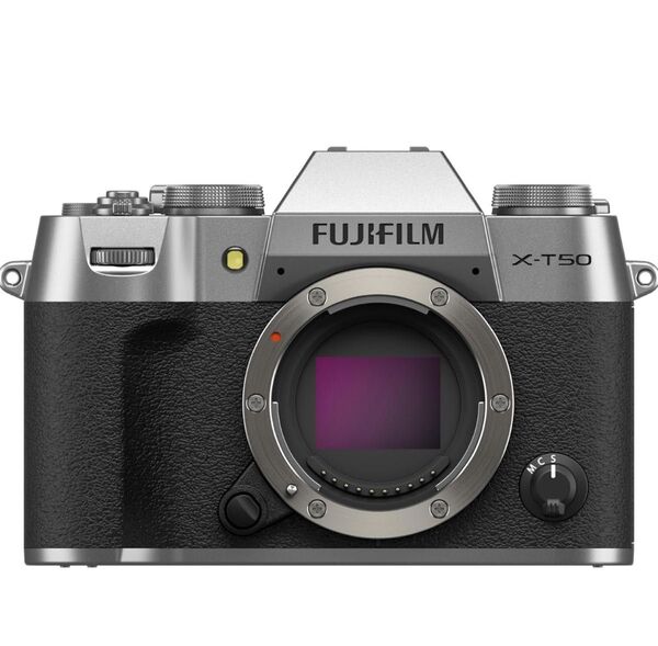 富士フイルム FUJIFILM ミラーレス一眼カメラ X-T50ボディ シルバー F X-T50-S