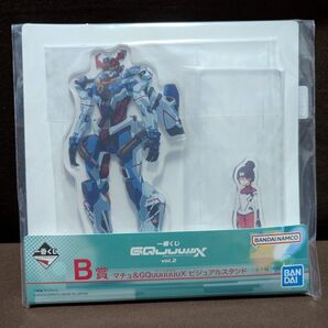 一番くじ 機動戦士ガンダム GQuuuuuuXvol.2 B賞 マチュ&GQuuuuuuXビジュアルスタンド 新品未開封