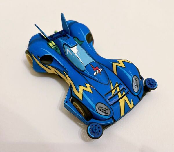 【二次元塗装】ミニ四駆 爆走兄弟 スピンアックス タミヤ 塗装済完成品 TAMIYA
