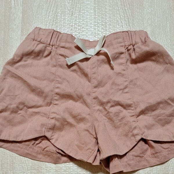 ショートパンツ ハーフパンツ アプレレクール ピンク 80