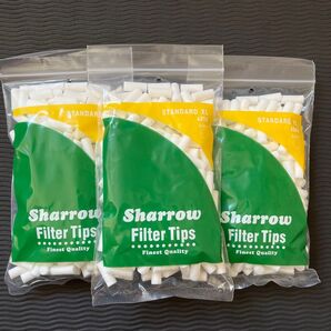 手巻きタバコフィルター Sharrow シャロウ レギュラーロングフィルター 3パック