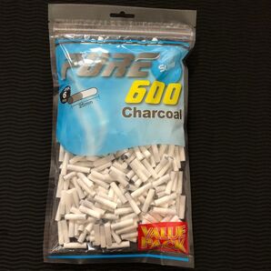 手巻きタバコフィルター PURE ピュア600 スリムチャコールフィルター バリューパック