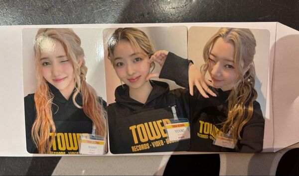 IS:SUE トレカ タワレコ渋谷限定 C賞 エプロン 3種コンプ