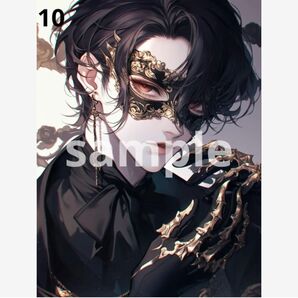 【10】 オリジナル 人物ステッカー 男の子