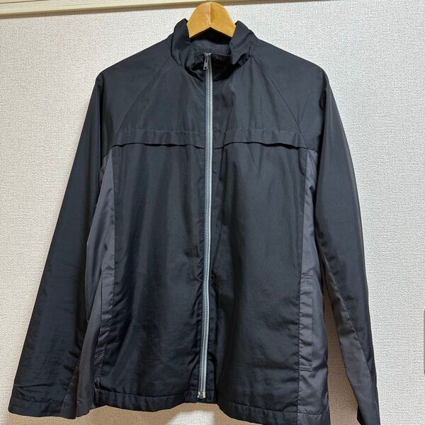 ウィンドブレーカー 黒 上着 ミシェルクランオム MICHEL KLEIN HOMME