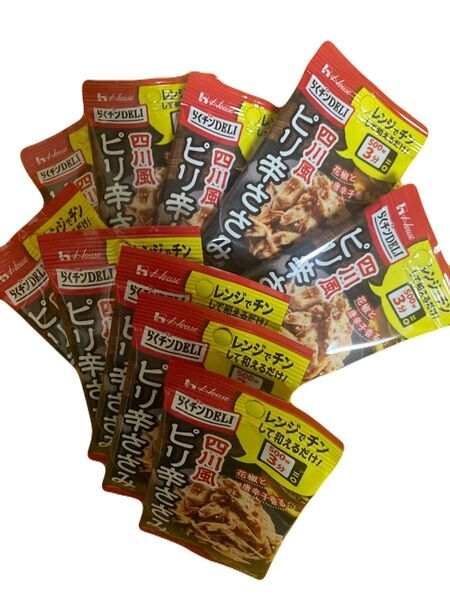 ハウス食品 らくチンDELI 四川風ピリ辛ささみ まとめ売り