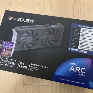 中古 玄人志向 intel ARC A750 8GB