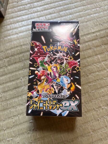 【新品】 【未開封】 ハイクラスパック シャイニートレジャーex 1BOX ポケモンカード シュリンク付 BOX スカーレット