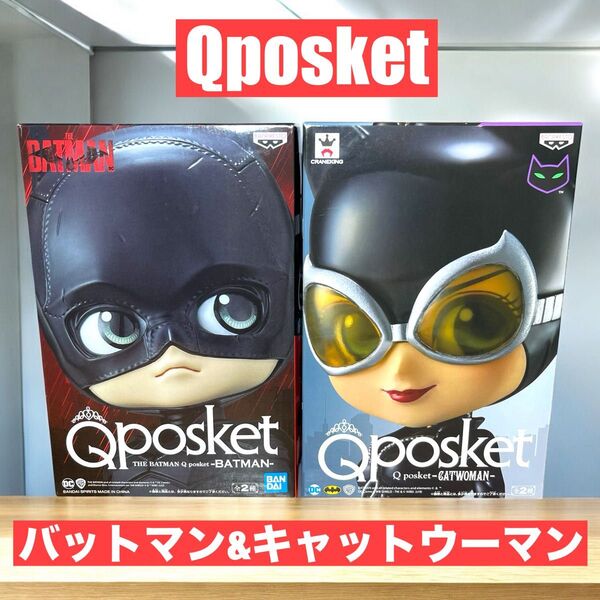 【2体セット】Qposket THE BATMAN & CATWOMAN フィギュア
