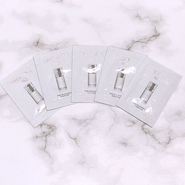 コスメデコルテ AQ 毛穴美容液オイル 〈洗い流し用オイル美容液〉 0.8mL × 5包
