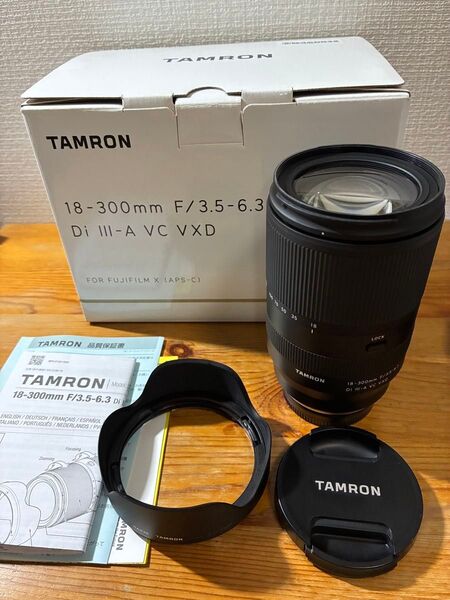 TAMRON 18-300mm F/3.5-6.3 Di III-A VC VXD /FUJIFILM 富士フイルム Xマウント
