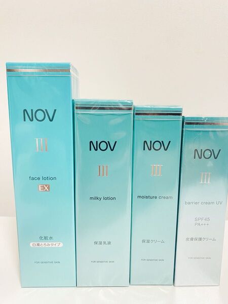 【最終値下げ】ノブⅢ 化粧水・乳液・クリーム 4点セット