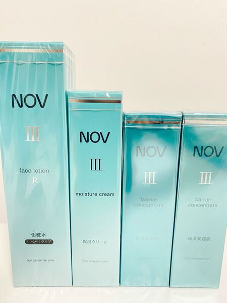【最終値下げ】ノブⅢ 化粧水・保湿クリーム・美容液 4点セット