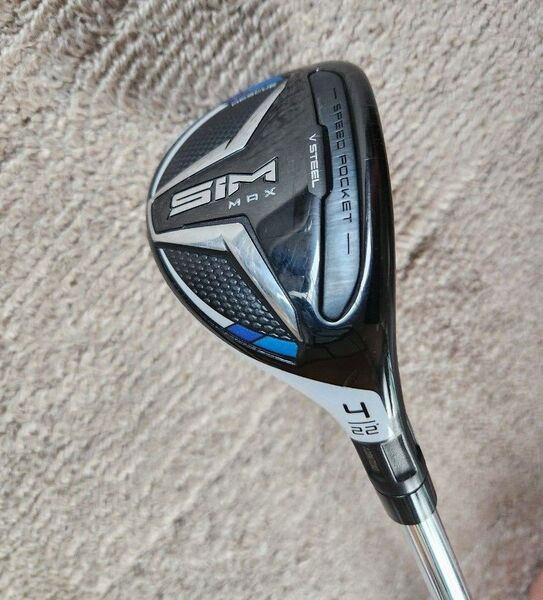 TaylorMade SIM MAX ユーティリティ 4u 4番 22度 KBS MAX 85 スチールシャフト フレックスS