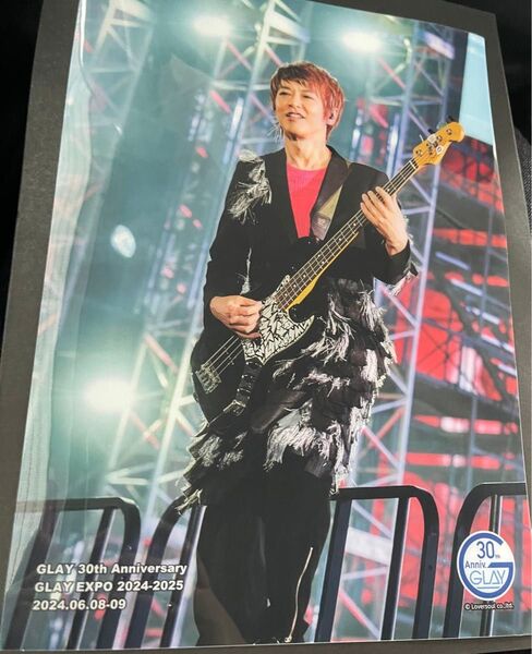 新品 GLAY エンタメくじ Vol.2 クリアポスター JIRO