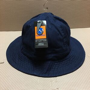 新品 ニューハッタン メトロハットのネイビー 紺 L/XL