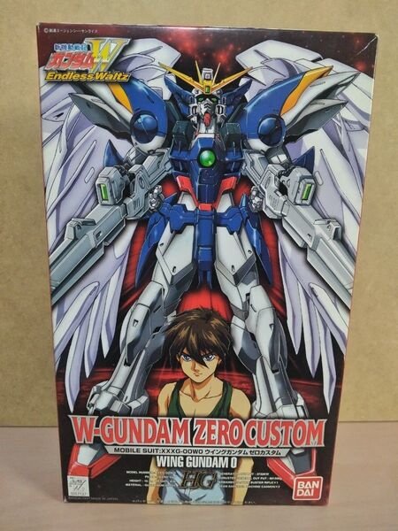 バンダイ 1/100 HGウイングガンダムゼロカスタム 新機動戦記ガンダムW