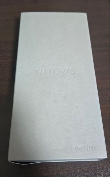 【新品未開封】arrows We2 plus シャンパンシルバー
