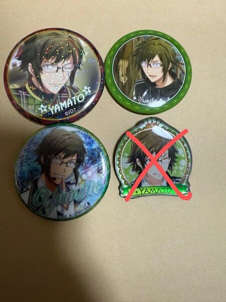 【単品購入可能】アイドリッシュセブン二階堂大和 缶バッジセット