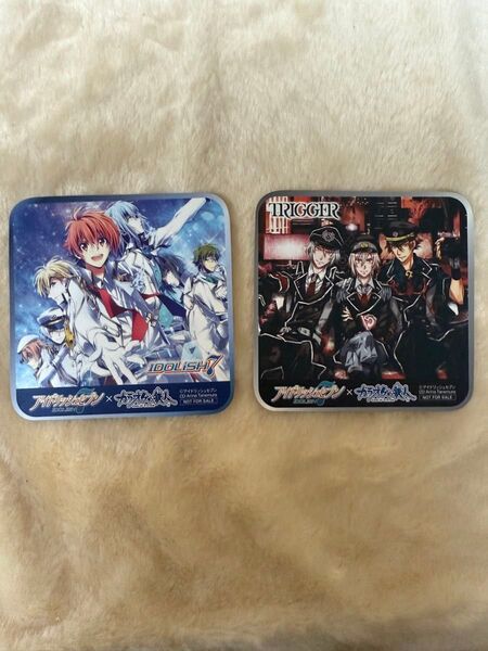 【単品購入可能】アイドリッシュセブンカラオケの鉄人コラボコースターIDOLiSH7&TRIGGERセット