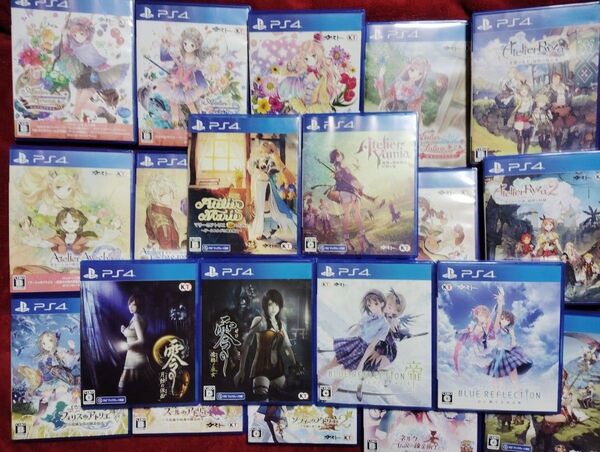 アトリエシリーズ 零 ブルーリフレクション PS4版21本セット