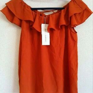 新品 JILLSTUART オフショルダー 半袖 夏 オレンジ レディース