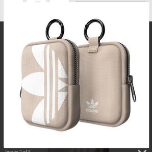 adidas アディダス ポーチ 新品タグ付 ベージュ オフホワイト