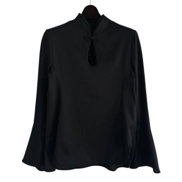 新品 マメクロゴウチ Mame Kurogouchi Suvin Cotton Jersey Top カットソー 1