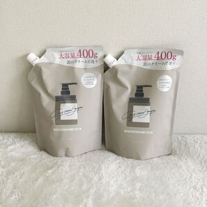 cocone ココネ クレイクリームシャンプー モイストタイプ 詰め替え 2個
