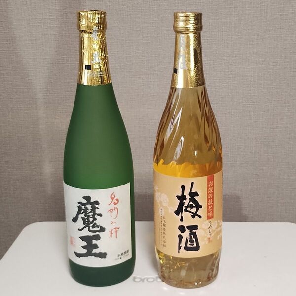 魔王と梅酒 720ml×2本 白玉醸造
