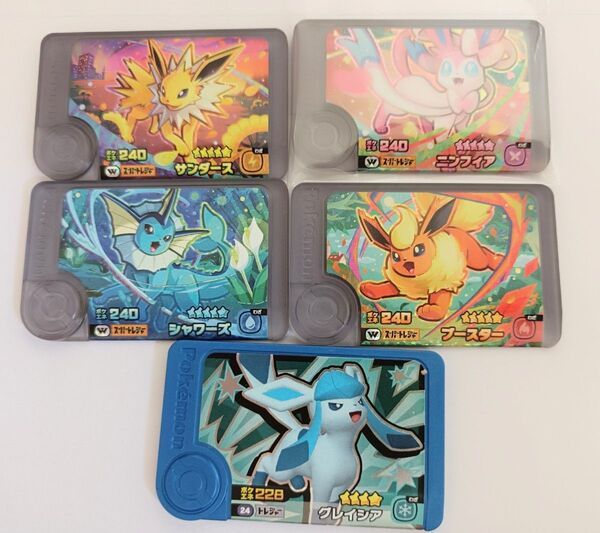 ポケモンフレンダ ブイズ ワンダーピック ニンフィア シャワーズ サンダース ブースター トレジャー グレイシア まとめ売り